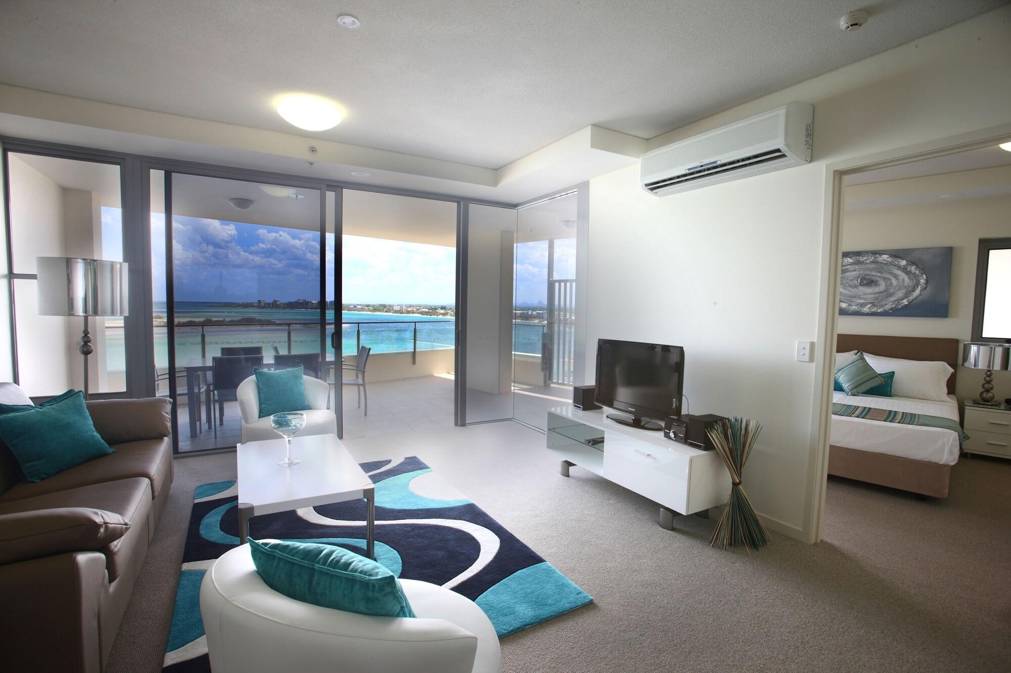 Monaco Caloundra Aparthotel Bagian luar foto