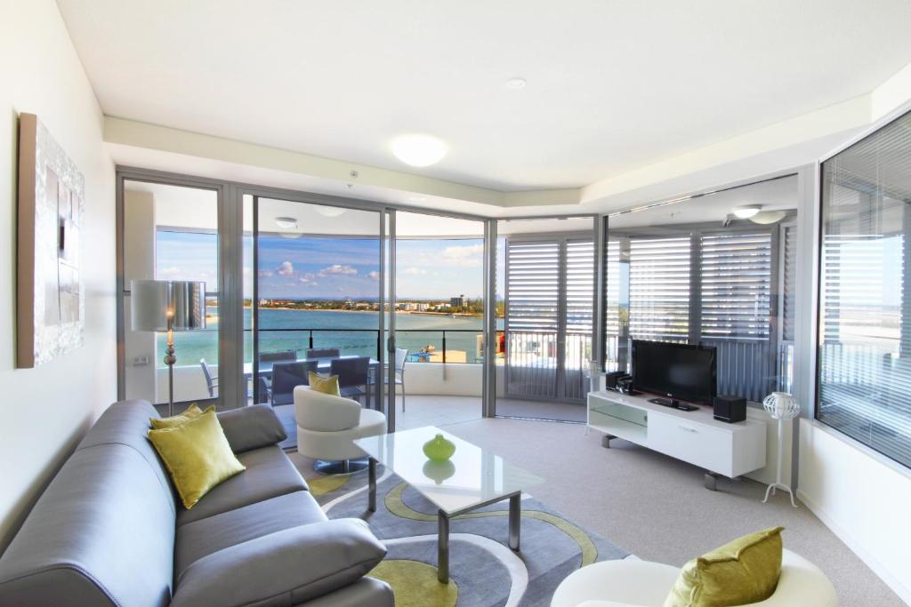 Monaco Caloundra Aparthotel Ruang foto