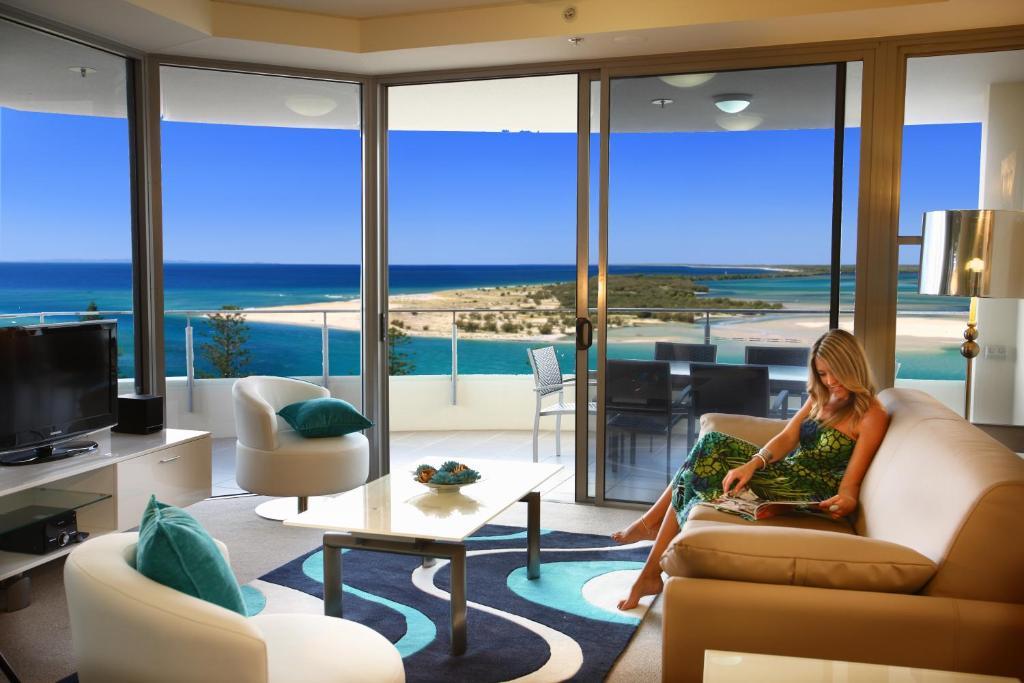 Monaco Caloundra Aparthotel Ruang foto